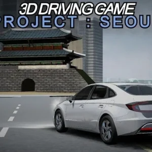 3D Driving Game Project:Seoul gameplay screenshot