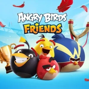 Alt text for image 1: Angry Birds being launched from a slingshot