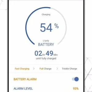 Battery 100 Alarm mod