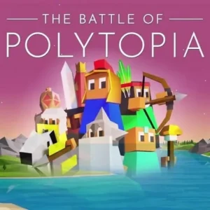 Gameplay of Battle of Polytopia showing different tribes.