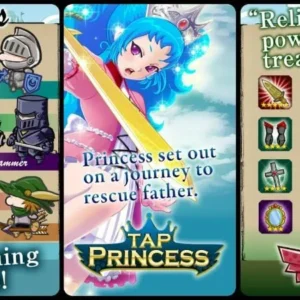 Clicker RPG Tap Princess Gameplay