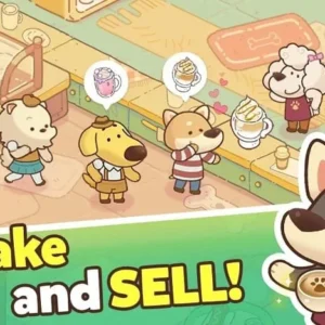 Dog Cafe Tycoon Gameplay Screenshot