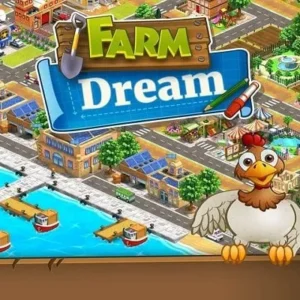 A screenshot showcasing the vibrant graphics and gameplay of Farm Dream.