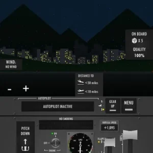 Flight Simulator 2d MOD APK Features