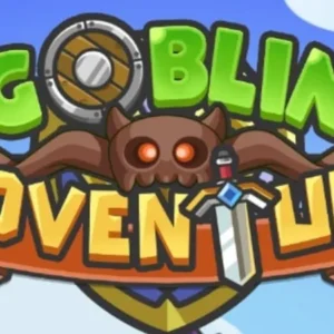 A blue goblin character in Goblin Adventure.