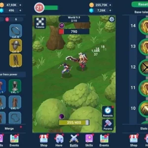 Idle Hero gameplay screenshot