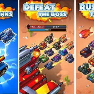 Little Tanks gameplay screenshot