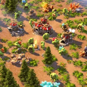 Orc digging in Orecraft