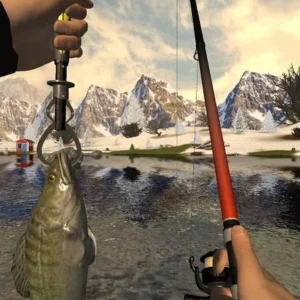Alt text: Professional Fishing gameplay screenshot showcasing the realistic graphics and fishing environment.