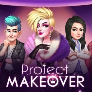 A woman getting a makeover in Project Makeover.