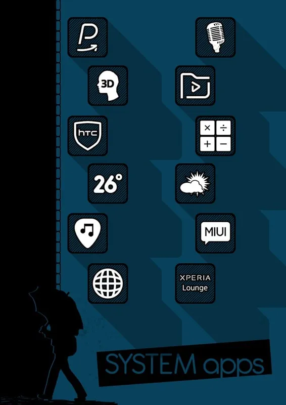 Raya Black Icon Pack Installation