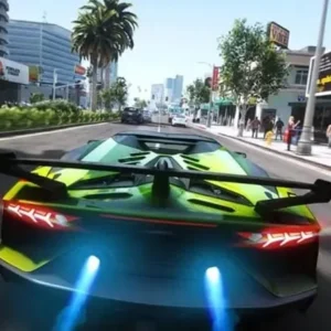 Real Car Racing in action