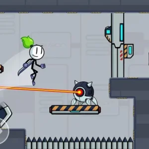 Stick Fight Prison Escape Gameplay Screenshot