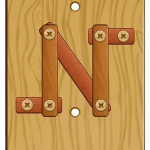 Wood Nuts Bolts Puzzle mod