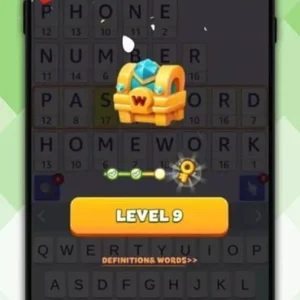 Word Cipher gameplay with unlimited powerups